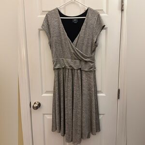 Maeve Heather Gray Midi Dress
